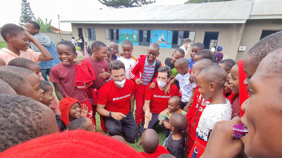 Setting an example against poverty with sports