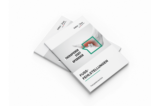 Therapiebroschüre «Fussfehlstellungen»