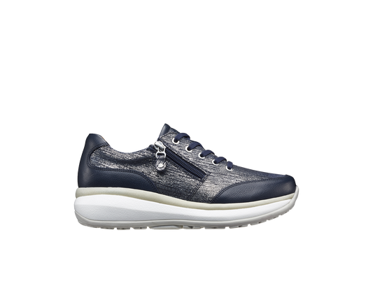 Rachel Blue Metallic